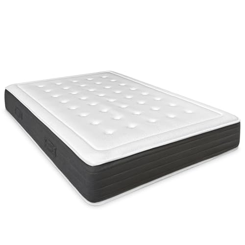 DUÉRMETE ONLINE - Colchão viscoelástico Bio Nature Ecosustentável espessura 24 cm Dureza e Conforto Ótimos Firmeza Média - Alta Antiácaros Antibacteriano e Hipoalergénico 135 x 180