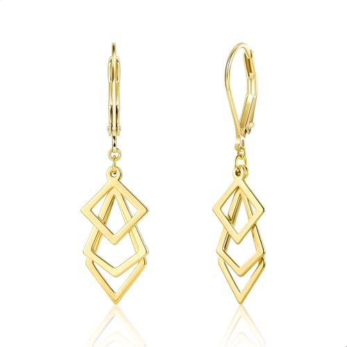 ALEXCRAFT Brincos mulher prata compridos, brincos pendentes pérolas prata 925, elegante, leves, hipoalergénicos, para festa, banquete, presentes de joalharia