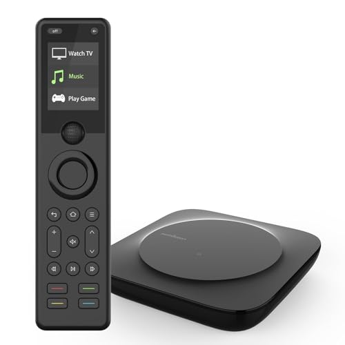 SofaBaton X1S Controlo remoto universal com hub e aplicação, tudo em um controlo remoto inteligente com atividades personalizáveis, controla até 60 dispositivos IR/Bluetooth/WiFi