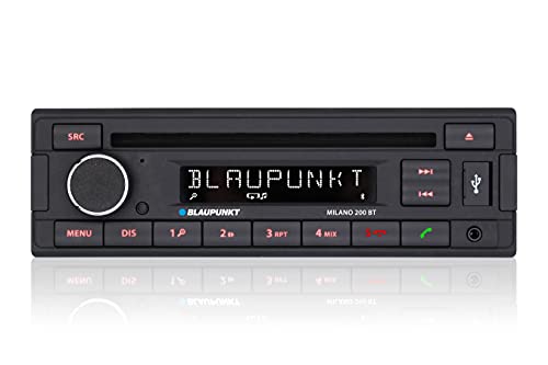 BLAUPUNKT Milano 200 BT Bluetooth 1-DIN Radio MIT CD mit USB | autorrádio