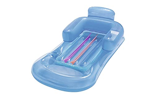 Bestway 43028 - Poltrona Lounge de design moderno, ergonómico, de plástico, cores sortidas, 1 peça