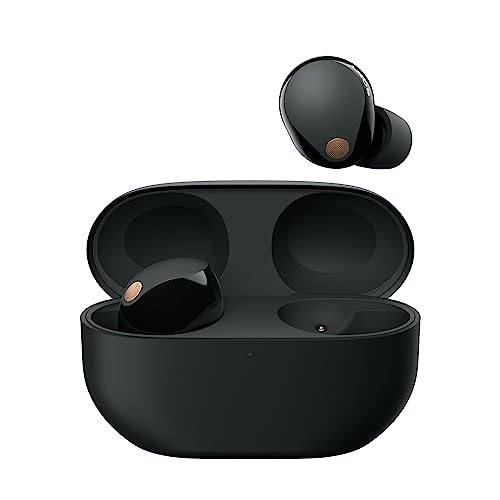 Auriculares sem fios com Noise Cancelling SONY WF-1000XM5, bluetooth, auriculares in-ear, microfone, até 24 horas de bateria, carregamento rápido, IPX4, Alexa e Google Assitant, iOS e Android - preto
