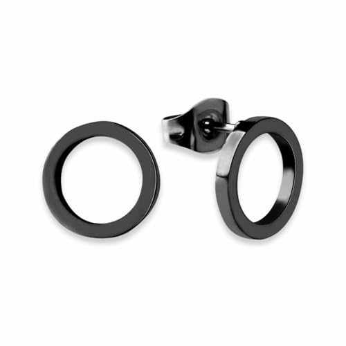 Brincos femininos - brincos circulares, conjunto de brincos redondos I brincos de ouro - ouro rosa - prata I Incl. Caixa de presente