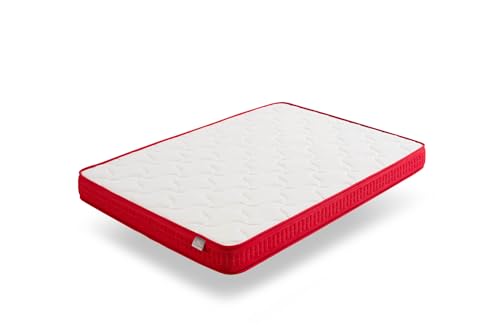 HOGAR24 ES - Colchão viscoelástico, 120 x 190, MemoryFlex Plus, adaptação ergonómica, tecnologia de ventilação de ar fresco para uma experiência de sono refrescante, altura 18 cm