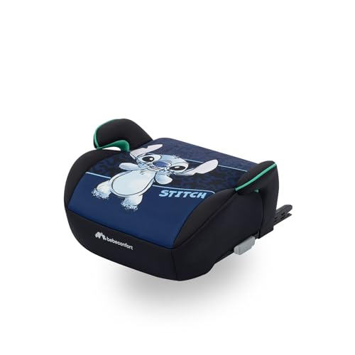 Bebeconfort Disney Manga i-Fix assento elevador ISOFIX, cadeira carro Stitch para meninos e meninas dos 6 aos 12 anos, 22-36 kg, 128-150 cm, portátil, confortável, compacto, leve, Authentic Stitch