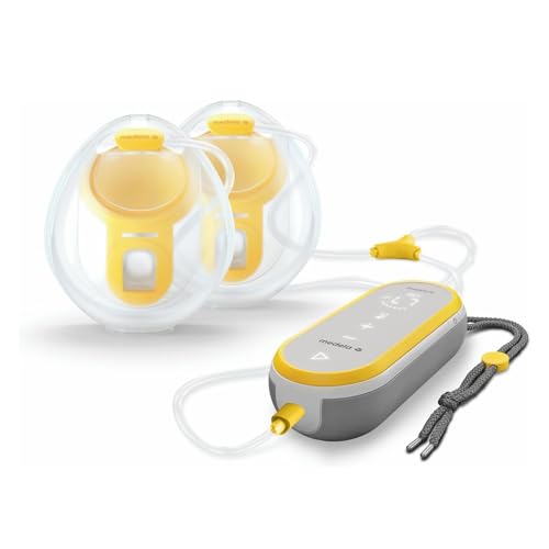 Medela Freestyle Hands-Free extrator de leite mãos livres com copas coletoras para sutiã, compatível com aplicação, design mãos livres e discreto
