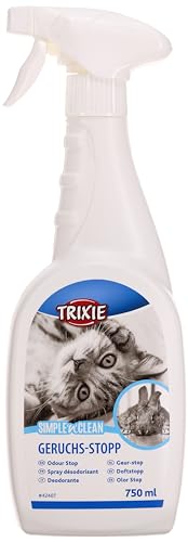 TRIXIE Simple'n'Clean - Eliminador de odores para gatos e animais pequenos