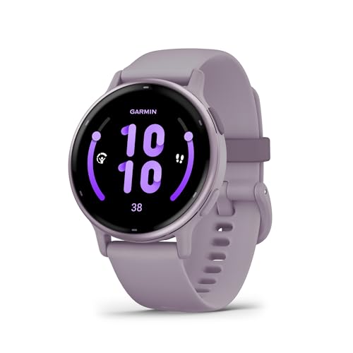 Garmin Vivoactive 5, Smartwatch com GPS, ecrã AMOLED, funções essenciais de saúde e forma física e até 11 dias de autonomia