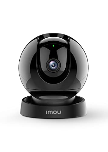 Imou 5MP Câmara de vigilância interior, 3K câmara IP de segurança com detecção AI de movimento humano e animais de estimação, rastreamento automático, 360° PTZ, visão noturna, áudio bi-direcional,