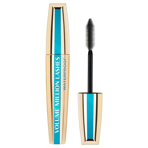 L'Oreal Paris Milhão de pestanas máscara de pestanas waterproof volume definido, 9,4 ml
