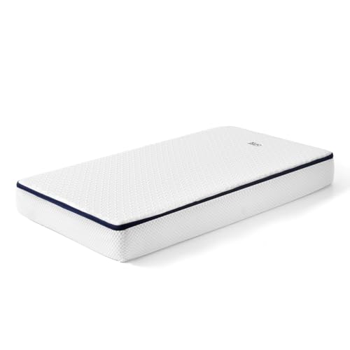 Kuo Baby Colchão de miniberço EVE | a coleção com núcleo HR perfilado, evita a plagiocefalia 80 x 50 cm, capa lavável, núcleo Aquapur, certificado Oeko-tex Standard 100, tecido respirável