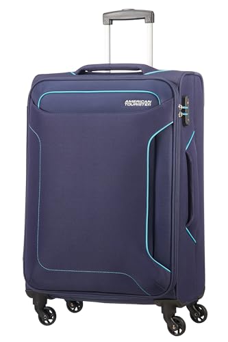 American Tourister Holiday Heat - Upright bagagem de mão, Azul (naval), Bagagem de mão