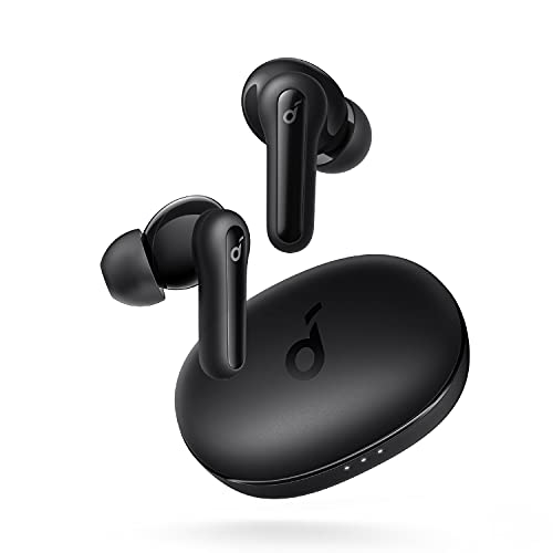 Soundcore Auriculares sem fios Bluetooth Life P2 Mini da Anker, transdutores de 10 mm com Big Bass, equalizador personalizado, Bluetooth 5,2, reprodução de 32 h, carregamento rápido, pequenos e