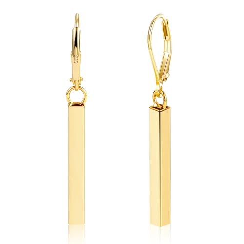 ALEXCRAFT Brincos de prata 925 brincos de aro brincos de coração para mulher, brincos de gota alergénicos brincos de gota de coração brincos de aro de moda para mulher menina