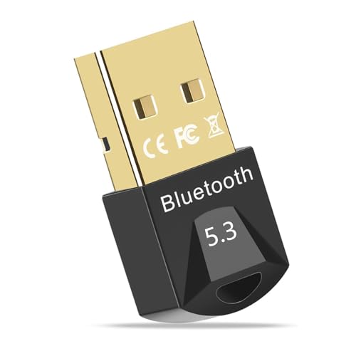 Adaptador Bluetooth com Windows - adaptador Bluetooth para computador adaptador Bluetooth para Pc USB Bluetooth Pc recetor Bluetooth adaptador Bluetooth compatível com Windows 11/10/8.1/7