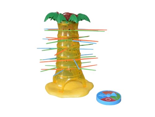 JAMERPD Macacos loucos jogos de mesa - jogos de mesa crianças 3 anos, 2-4 jogadores - jogos para crianças presente para crianças brinquedo interativo Tumblin' Monkeys. Entretenimento e coordenação