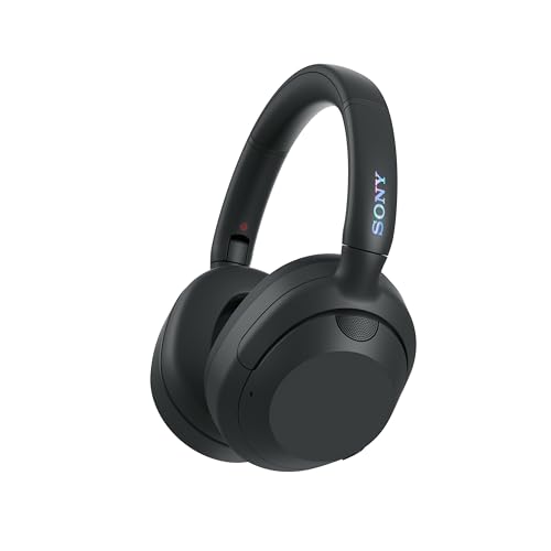 Sony ULT Wear, auriculares sem fios Bluetooth com ULT Power Sound, Ultimate Deep Bass, Noise Cancelling, qualidade de chamada nítida, até 30 horas de autonomia da bateria, iOS e Android, preto