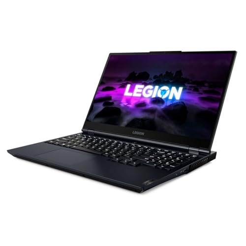 Lenovo Legion 5 Gen 6 Computador portátil Gaming FullHD de 15,6", 120Hz (AMD Ryzen 5 5600H, 8 GB RAM, 512 GB SSD, NVIDIA GeForce RTX 3060-6 GB, sem sistema operativo, azul/preto - Teclado QWERTY