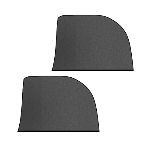Jané guarda-sol para carro, proteção contra insetos, proteção do sol, 2 unidades por pacote, tamanho L, preto