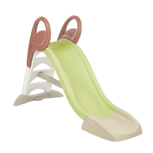 Smoby Life Escorrega infantil KS Superfície de deslizamento, 150 cm, conexão para cascata de água, escada antiderrapante, plástico resistente a raios UV, a partir de 2 anos - verde (7600820510)