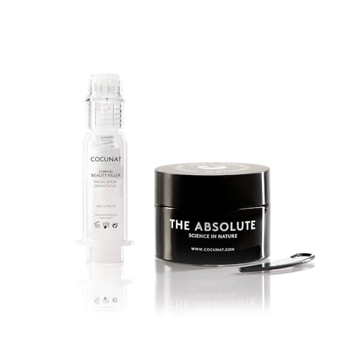 COCUNAT - Pack Facial Clinical Beauty filler The Absolute - Rotina anti-idade abrangente - trata todos os sinais da idade - potente ação anti-rugas - combate flacidez