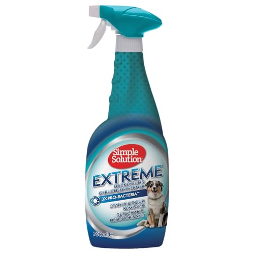 Simple Solution Eliminador de odores e manchas para cães, 750 ml