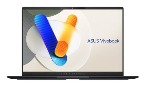ASUS VivoBook S 14 OLED WUXGA Intel Core Ultra 7, Windows 11 Home, 16 GB RAM, 1 TB SSD, ARC Graphics, computador portátil leve e potente, teclado QWERTY espanhol, preto neutro