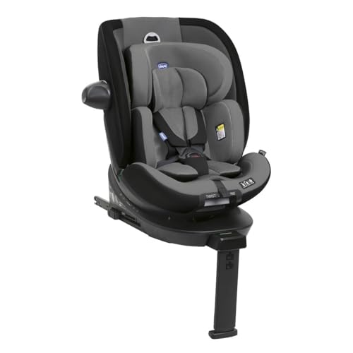 Chicco Everone I-Size, Cadeira de carro com base Isofix, de 0 a 36 kg, 40 a 150 cm, homologada ECE R129/03, 360° rotativo e recarregável, grupo 0 a 12 anos