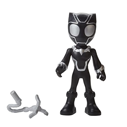 Spidey Figurine Black Panther 22,5 cm, Jouet de super héros prescolaire, Spidey et Ses Amis Extraordinaires, des 3 anos