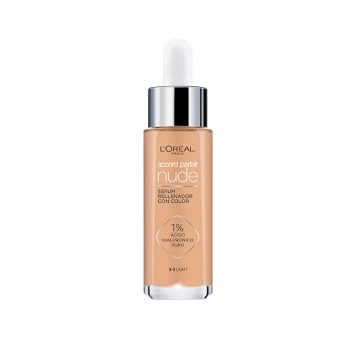 L'Oréal Paris Accord Parfait Sérum com cor com ácido hialurónico tom 2-3 luz