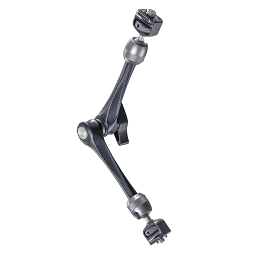 SMALLRIG Braço mágico com rosca de 11", suporte para monitor de câmara, braço articulado com parafuso de localização de 1/4"-20 e 3/8"-16, capacidade máxima de carga de 3 kg, braço de fricção - 4900