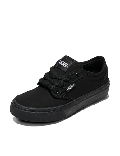 Vans Hombre Camiseta con Logo Clásico, Black/White
