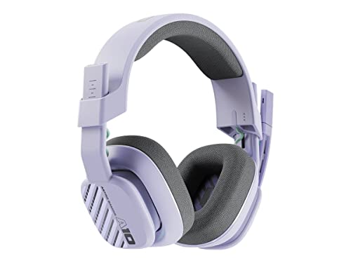 ASTRO A10 Auriculares Gaming Gen 2 com cabo - auriculares Over-ear para gaming com microfone rotativo para silenciar, transdutores de 32 mm, compatíveis com PC - lilás