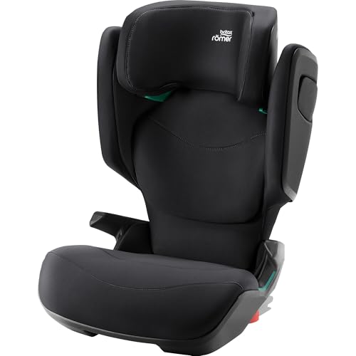 BRITAX RÖMER Cadeira de carro infantil KIDFIX PRO M, para crianças de 100 a 150 cm (i-Size) com e sem ISOFIX, 3,5-12 anos, Space Black | Classic