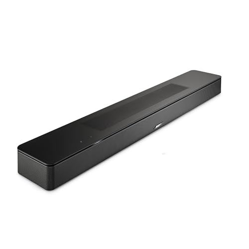 Bose Barra de som inteligente Dolby Atmos, altifalante de barra de som Bluetooth com controlo por voz e Amazon Alexa integrado, funciona com o Google Assistant, preto