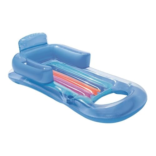 Bestway 43028 - Poltrona Lounge de design moderno, ergonómico, de plástico, cores sortidas, 1 peça