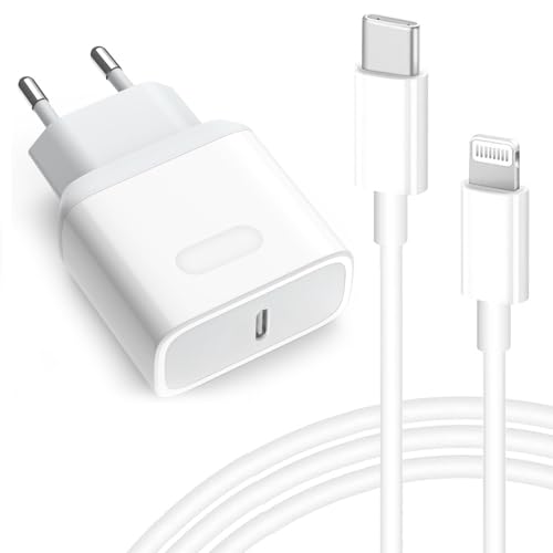 Carregador iPhone carregamento rápido para iPhone 14/14 Pro/14 Pro Max/14 Plus/13/12/11/XS/XS MAX/XR/X/8/7 20W USB C tomada rápida com 2M cabo adaptador parede Charger Corrient