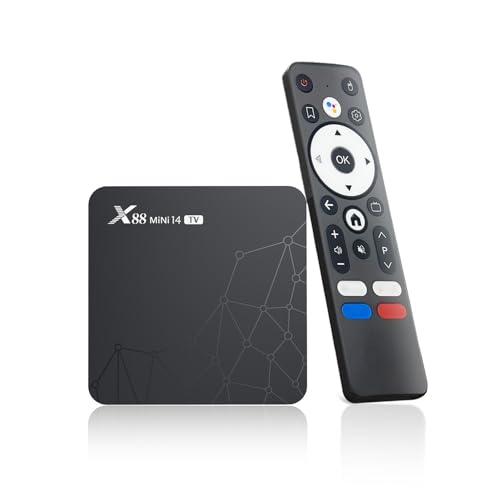 Android 14.0 TV Box, ADDCOLOR TV Box 2025 com 2 GB 16 GB RK3518 Quad-Core 64 bit Cortex-A53 chipset, Android Box Supports Dual-Band WiFi, Bluetooth 5.0, HDMI 2.0 e HD 4K