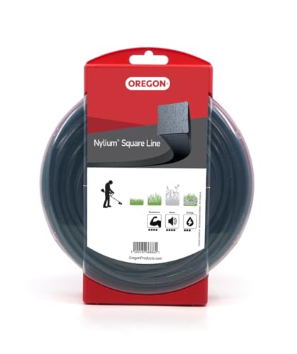 Oregon - Linha de roçadora quadrada Nylium®, 3,75 mm, 42 cm