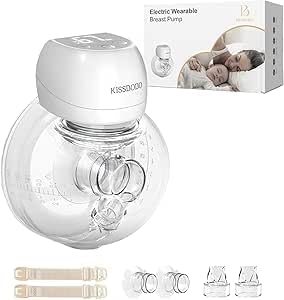 KISSBOBO Revolucionário Saquetes elétricos 193G, KISSBOBO Saquilhadores mãos livres com 3 modos 9 níveis, com abraçadeiras de 21 mm/24 mm (branco 1 peça)