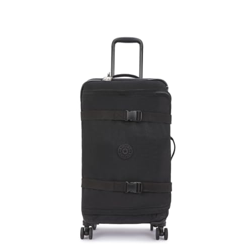 Kipling Spontaneous M Bagagem com rodas médias, Preto (Black Noir), M