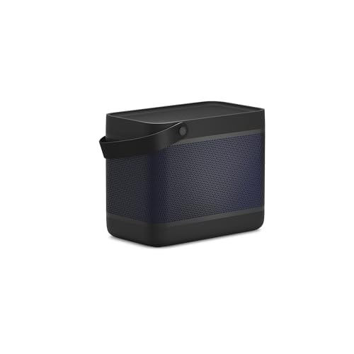 Bang & Olufsen Beolit 20 Altifalante Bluetooth potente sem fios portátil para uso em casa e exteriores, com som de 360 graus e carregador sem fios Qi integrado para telemóvel Black Anthracite
