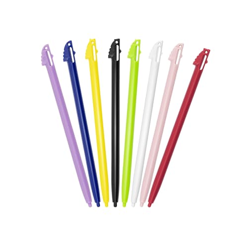 Mcbazel 8 peças Stylus para 3DS XL, substituição para toque para Nintendo 3DS XL