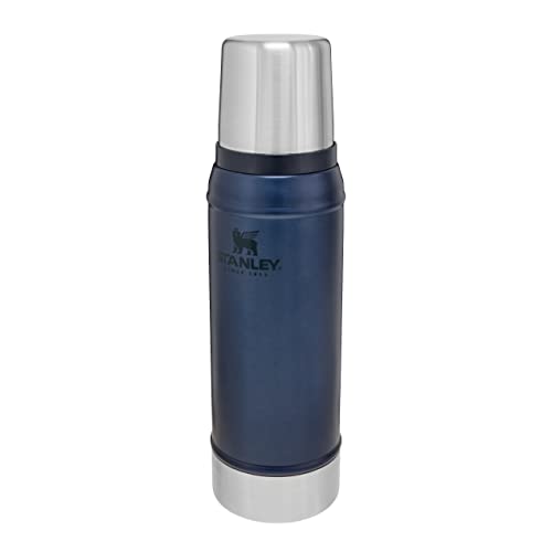 Stanley Classic Legendary Garrafa térmica 750 ml, Nightfall, termo café, cantil de aço inoxidável, sem BPA, mantém frio ou calor 20 horas, adequado para máquina de lavar louça