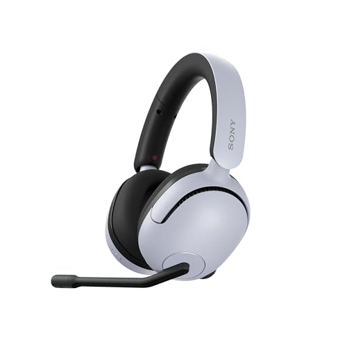 Sony INZONE H5, auriculares sem fios para jogos, compatível com PC e PS5, 360 Spatial Sound para jogos, suporte confortável, 28 horas de autonomia, baixa latência e microfone com IA
