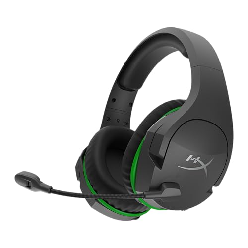 HyperX CloudX Stinger Core Auriculares sem fios para Xbox Series X, S e Xbox One, com cancelamento de ruído, controlo do microfone, misturador de chat integrado