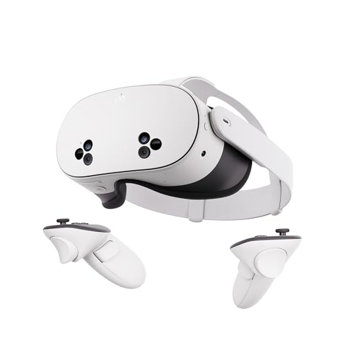 Meta Quest 3S 128 GB — Entra en la Realidad Mixta —— Gafas compactas - Incluyen 3 Meses de Prueba para Meta Horizon+