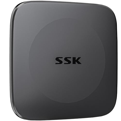 SSK Disco rígido SSD de 256 GB, até 550 MB/s, USB 3.2 GEN2 SSD portátil com cabo de tipo C a USB C/A, memória de estado sólido externa rápida para iPhone 15/Android/Windows/Tablet/Mac/Xbox