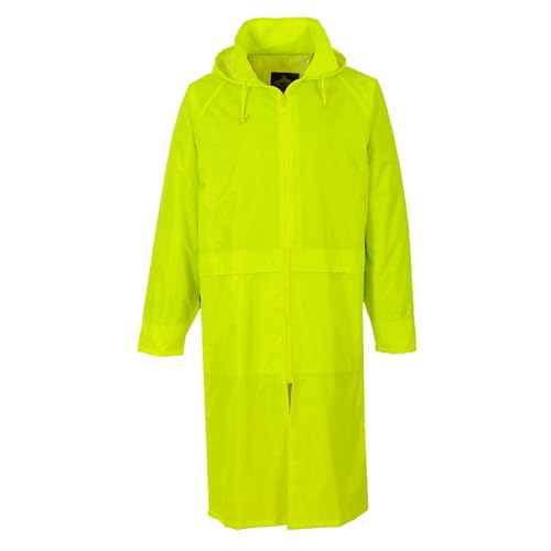 Portwest Impermeável de adulto clássico, tamanho: XL, cor: Amarelo, S438YERXL