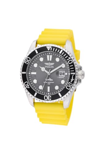 INVICTA Pro Diver Men 43mm Stainless Steel Gold Black dial PC32 Quartz